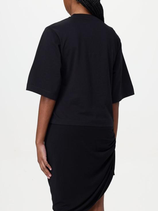 25FW 핑코 반팔 티셔츠 104604A2F8 Z99 Black - PINKO