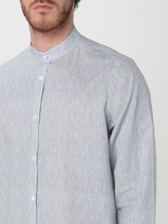 25SS 마뉴엘리츠 긴팔 셔츠 3832E604LC253305 86 Blue - MANUEL RITZ