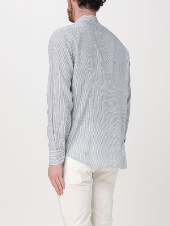 25SS 마뉴엘리츠 긴팔 셔츠 3832E604LC253305 86 Blue - MANUEL RITZ