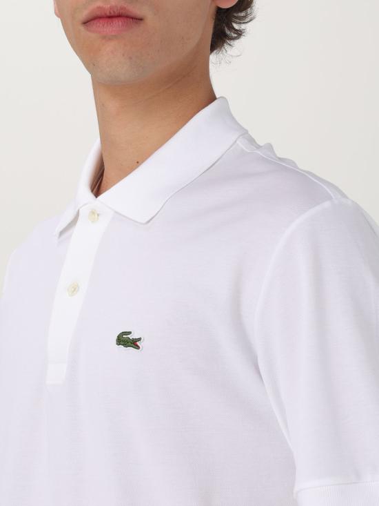 25FW 라코스테 폴로 티셔츠 PH9851 001 White - LACOSTE