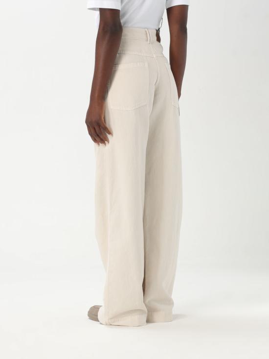 25FW 브루넬로 쿠치넬리 데님 팬츠 ML996P5985 C8739 White - BRUNELLO CUCINELLI