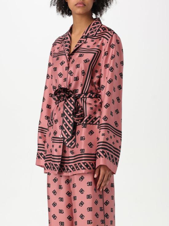 25FW 돌체앤가바나 블라우스 F5I89TGDCVJ F0473 Pink - DOLCE & GABBANA