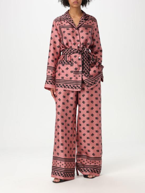 25FW 돌체앤가바나 블라우스 F5I89TGDCVJ F0473 Pink - DOLCE & GABBANA