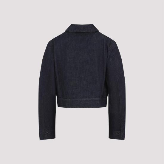 25SS 르메르 자켓 OW1139 LD068 BL760 DENIM INDIGO BLUE - LEMAIRE