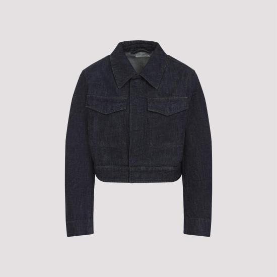 25SS 르메르 자켓 OW1139 LD068 BL760 DENIM INDIGO BLUE - LEMAIRE