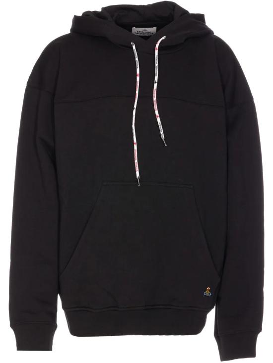  비비안웨스트우드 후드 티셔츠 3I010010J0060 black