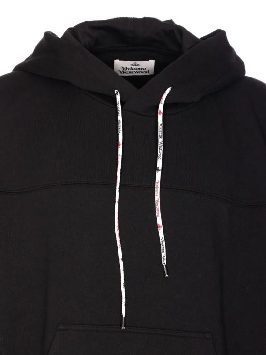  비비안웨스트우드 후드 티셔츠 3I010010J0060 black - VIVIENNE WESTWOOD