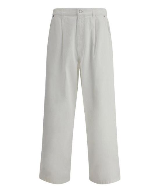 25SS 모스키노 스트레이트 팬츠 251ZZ03330227 0001 White