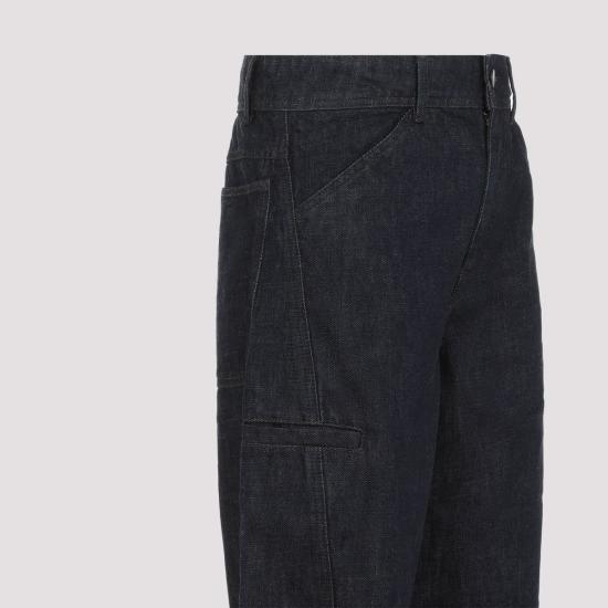 25SS 르메르 스트레이트 팬츠 PA1102LD068760 DENIM INDIGO DOM - LEMAIRE