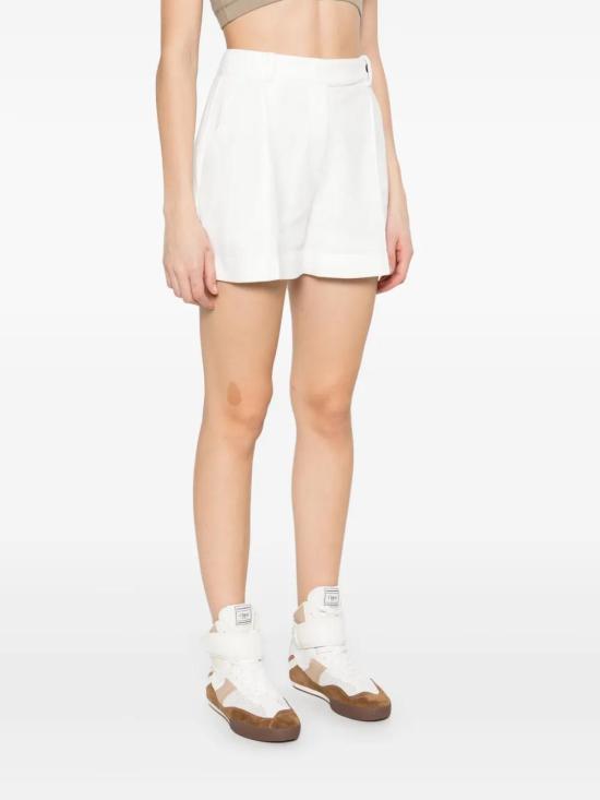  브루넬로 쿠치넬리 숏팬츠 MG927VD159C7220 white - BRUNELLO CUCINELLI