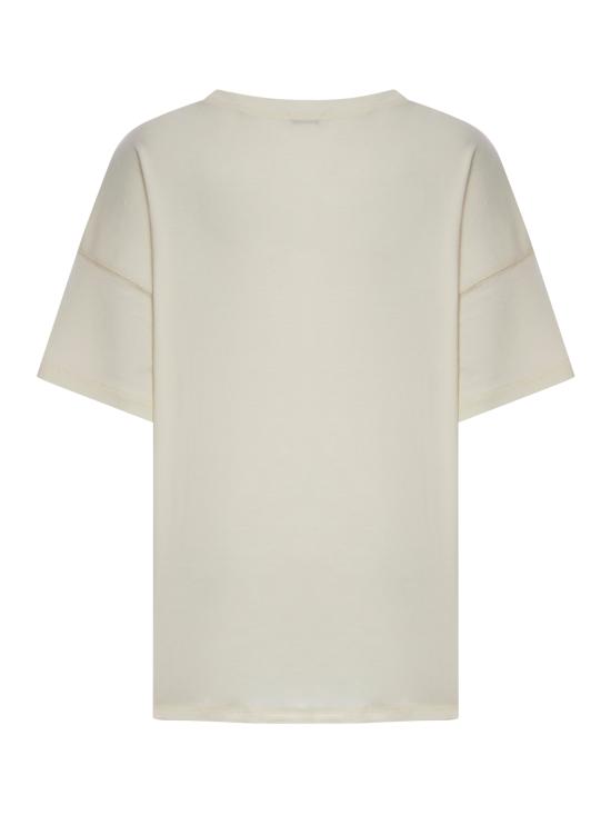 25SS 르메르 반팔 티셔츠 TO1146LJ1016WH048 LIGHT CREAM Nude Neutrals - LEMAIRE