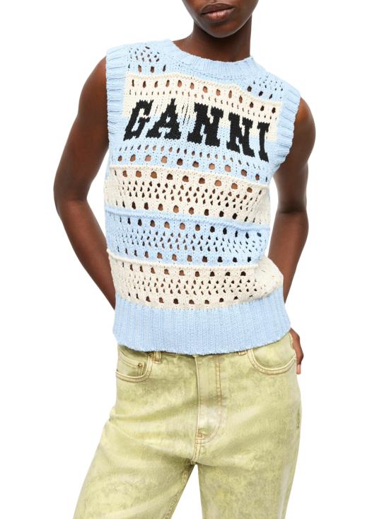 25SS 가니 스웨터 K2486326 SOFT CHAMBRAY Nude Neutrals - GANNI