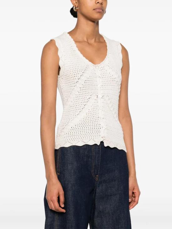  아페쎄 민소매 티셔츠 COHHVF23418 beige - A.P.C.