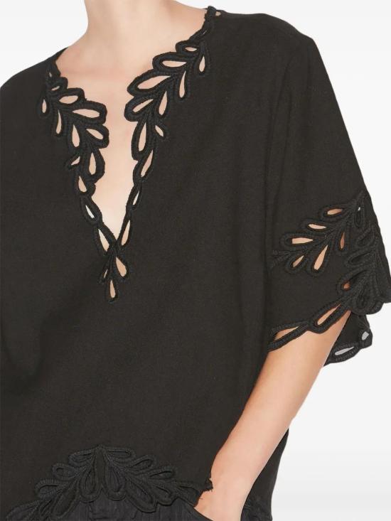 25SS 이자벨마랑에뚜왈 반팔 티셔츠 HT0586FAC1J12E 02FK FADEDBLACK - ISABEL MARANT ETOILE