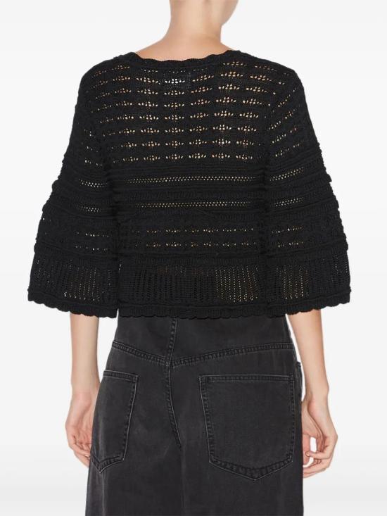 25SS 이자벨마랑에뚜왈 스웨터 PU0661FAC1L15E 01BK BLACK - ISABEL MARANT ETOILE