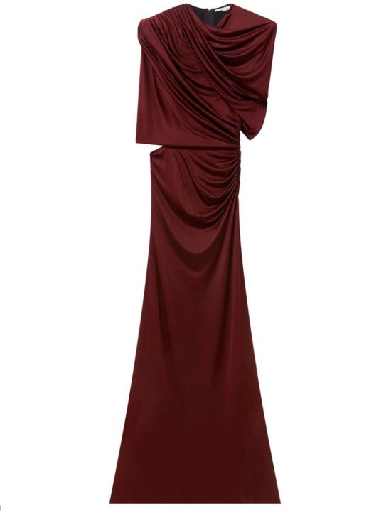 25SS 스텔라 맥카트니 원피스 6A04913FU305 6406 DARK CHERRY