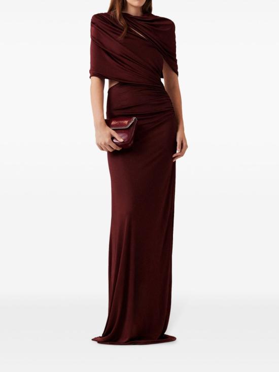 25SS 스텔라 맥카트니 원피스 6A04913FU305 6406 DARK CHERRY - STELLA MCCARTNEY