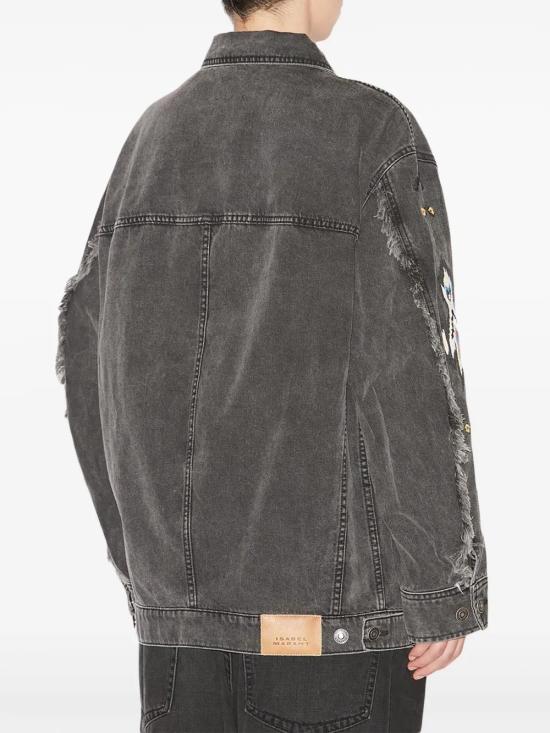 25SS 이자벨마랑에뚜왈 자켓 VE0430FAC1H02E 02DG DARKGREY - ISABEL MARANT ETOILE