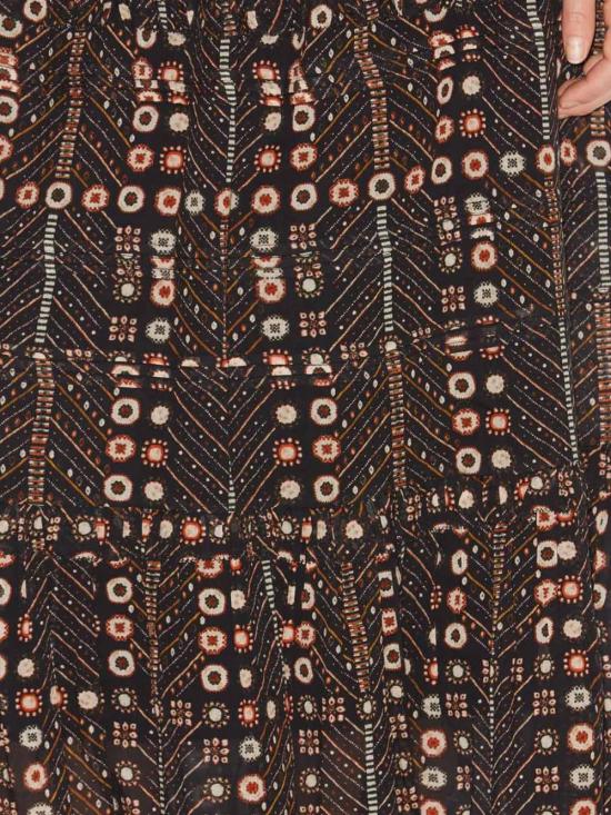 25SS 이자벨마랑에뚜왈 롱 스커트 JU0239FAC1J19E 02FK FADEDBLACK - ISABEL MARANT ETOILE