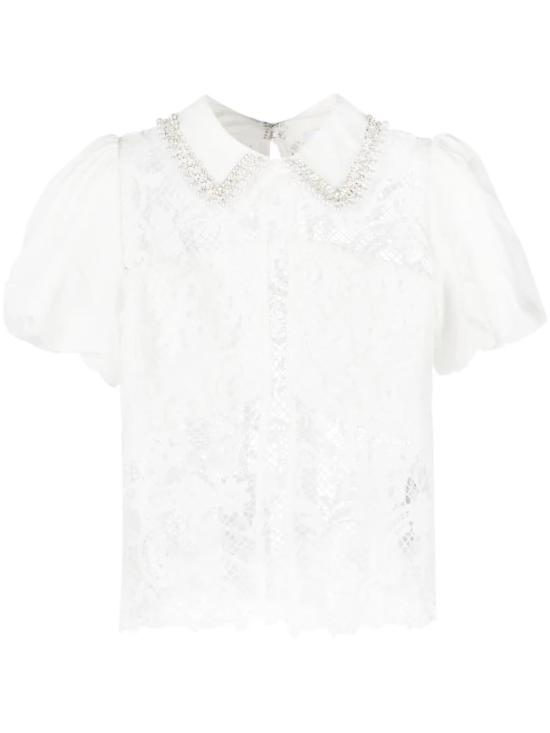  셀프 포트레이트 블라우스 AW23099TW