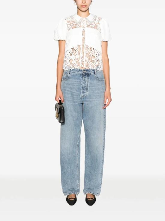  셀프 포트레이트 블라우스 AW23099TW - SELF PORTRAIT