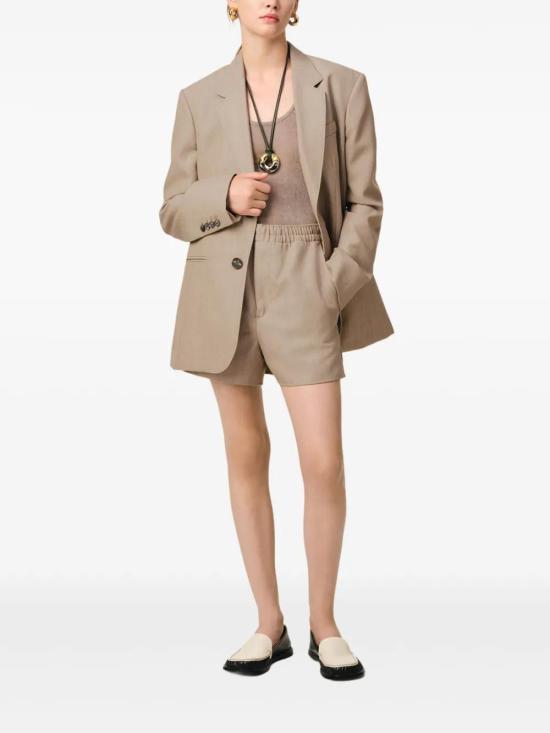  아미 숏팬츠 E25USO117WV0065 brown - AMI