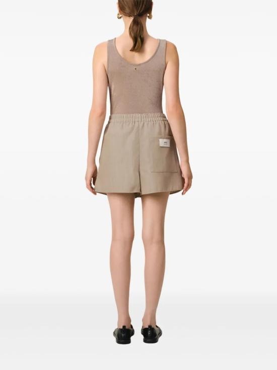  아미 숏팬츠 E25USO117WV0065 brown - AMI