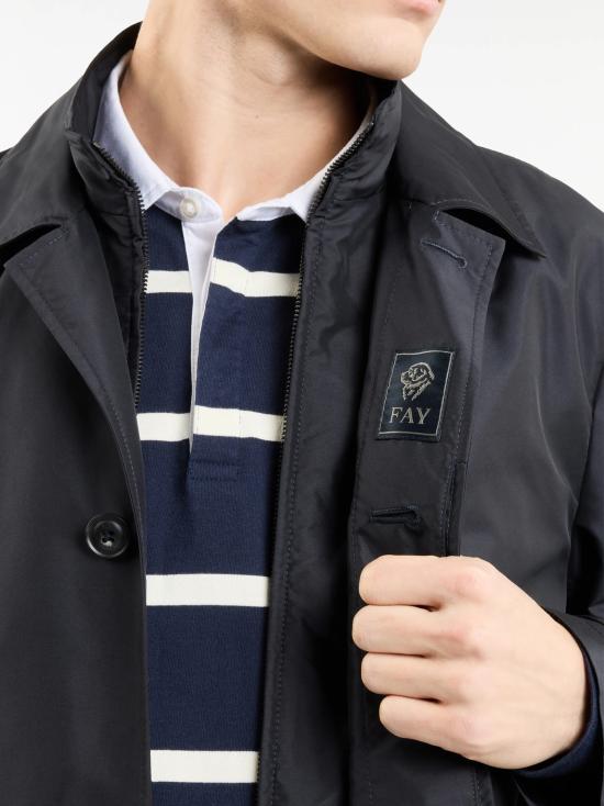 25SS 페이 코트 NAM62500030AXX U804 BLU - FAY