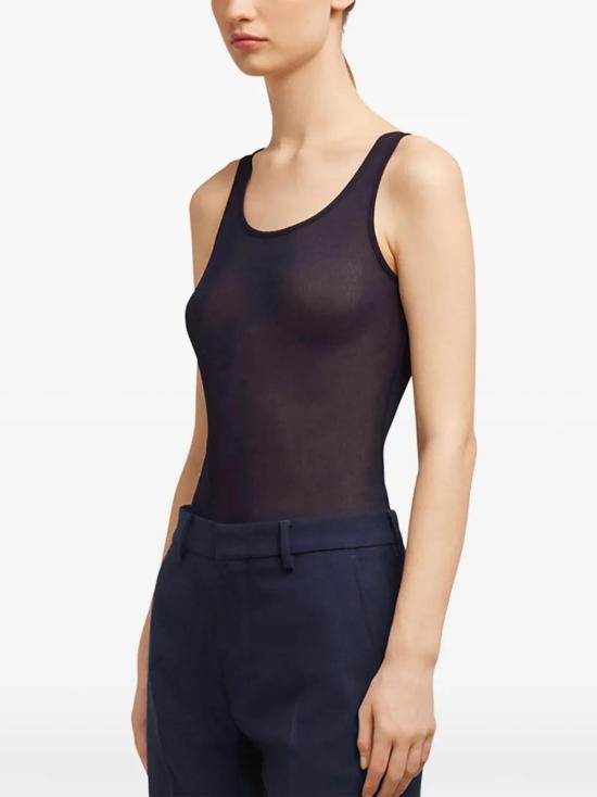  아미 민소매 티셔츠 H23FTK101JE0022 - AMI