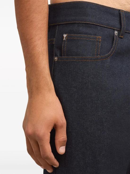  아미 데님 팬츠 E24UTR500DE0011 blue - AMI