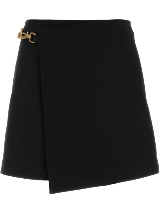  버버리 미디 스커트 8105105 black