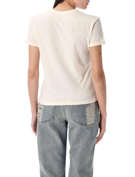 25SS 아크네 스튜디오 반팔 티셔츠 AL0460 AR8 PEARL GREY - ACNE STUDIOS