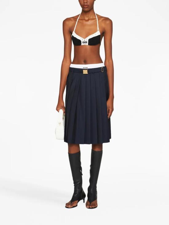  미우미우 미디 스커트 MG2031S23211AD - MIU MIU