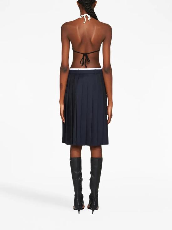  미우미우 미디 스커트 MG2031S23211AD - MIU MIU