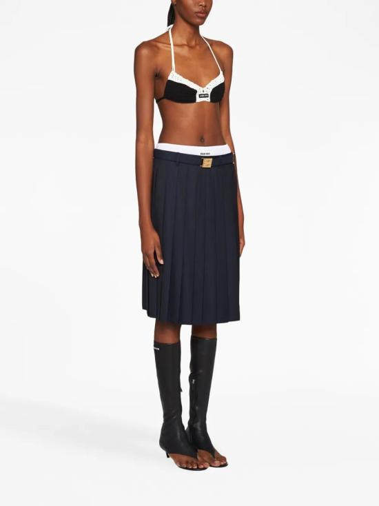  미우미우 미디 스커트 MG2031S23211AD - MIU MIU