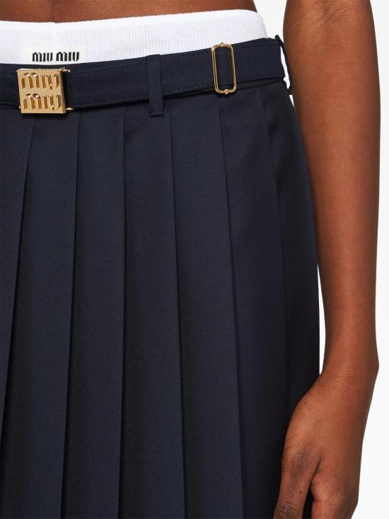  미우미우 미디 스커트 MG2031S23211AD - MIU MIU