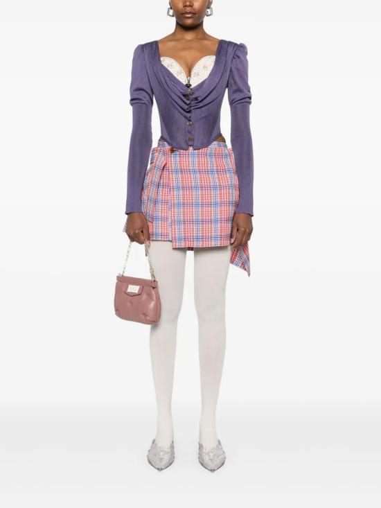  비비안웨스트우드 숏 스커트 1F020004W012K - VIVIENNE WESTWOOD