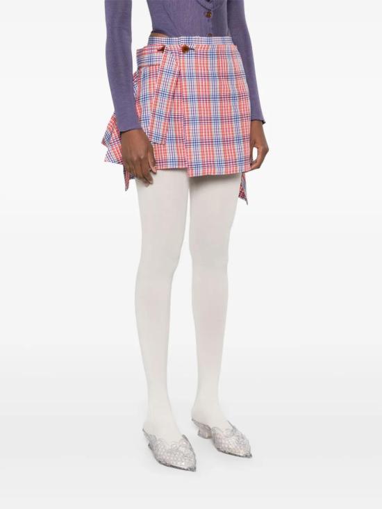  비비안웨스트우드 숏 스커트 1F020004W012K - VIVIENNE WESTWOOD