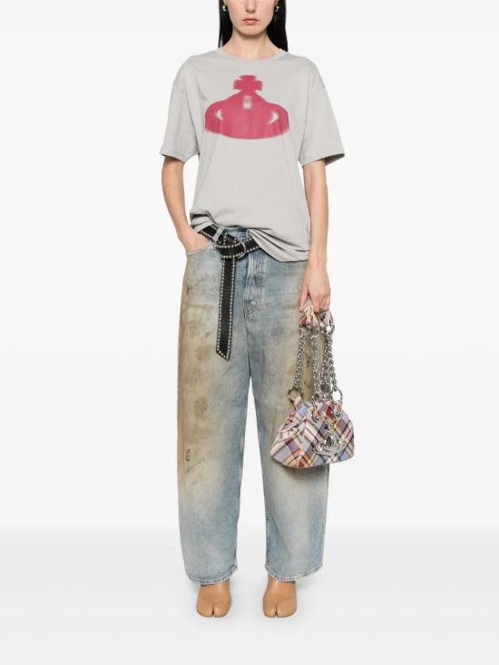  비비안웨스트우드 반팔 티셔츠 3G01003GJ001M - VIVIENNE WESTWOOD