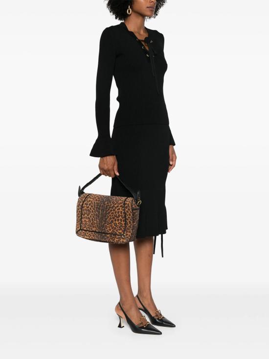 25FW 제롬 드레이퓌스 숄더백 45PEPLCR Imprim L opard Naturel IMPRIM L OPARD NATUREL - JEROME DREYFUSS