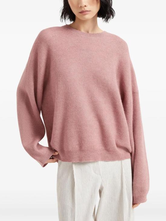  브루넬로 쿠치넬리 스웨터 MER258000C2926 pink - BRUNELLO CUCINELLI