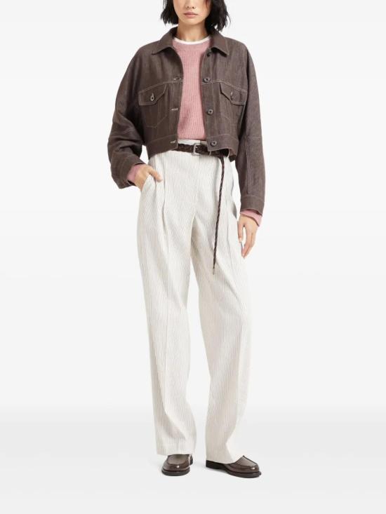  브루넬로 쿠치넬리 스웨터 MER258000C2926 pink - BRUNELLO CUCINELLI