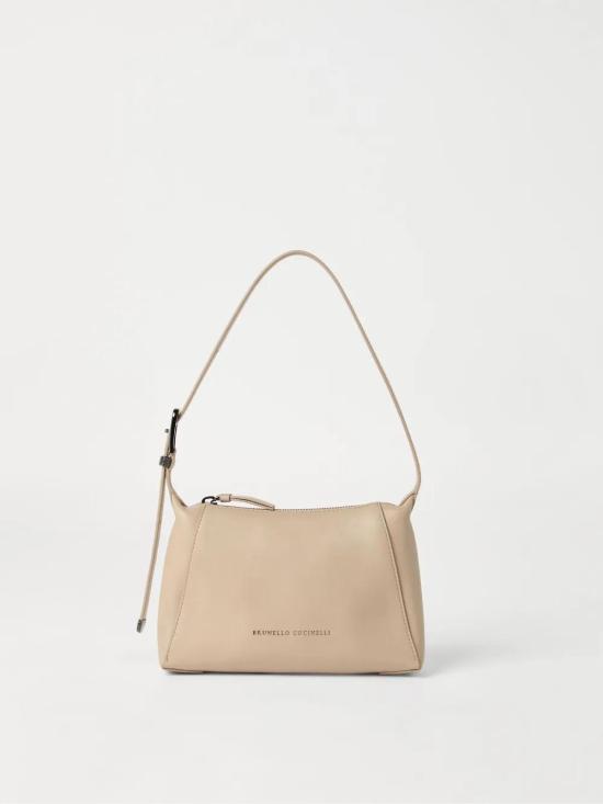  브루넬로 쿠치넬리 숄더백 MBFOD2663C3251 sand beige - BRUNELLO CUCINELLI