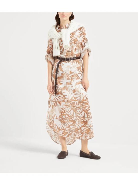  브루넬로 쿠치넬리 롱 원피스 MQ999ARA91C6003 - BRUNELLO CUCINELLI