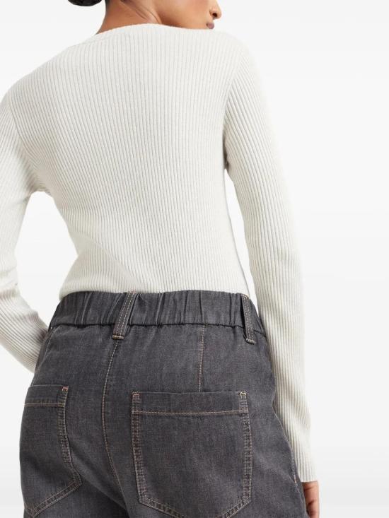  브루넬로 쿠치넬리 데님 팬츠 MH192P5566C8972 - BRUNELLO CUCINELLI