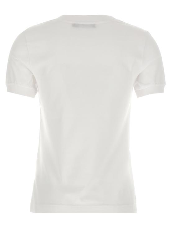 25FW 돌체앤가바나 반팔 티셔츠 F8N08ZGDCWQW0800 White - DOLCE & GABBANA