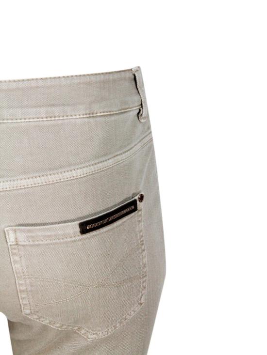 25SS 브루넬로 쿠치넬리 숏팬츠 MH137P5679C9504 BEIGE FREDDO - BRUNELLO CUCINELLI