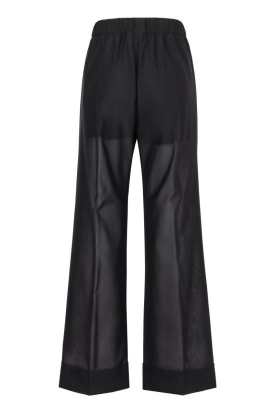 25SS 에르노 스트레이트 팬츠 PT000132D6277RI 9300 Black - HERNO