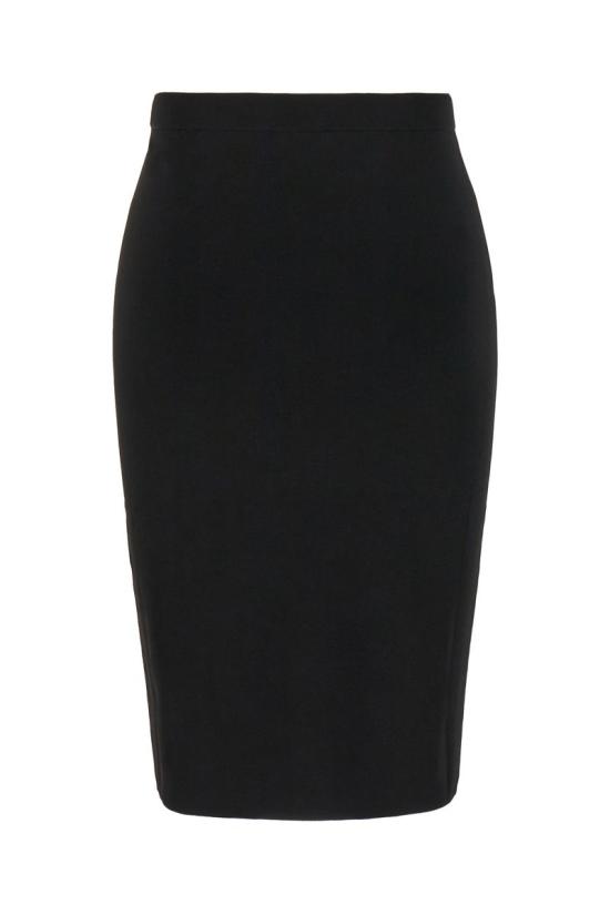  생로랑 숏 스커트 769316Y76KE 1000 Black - SAINT LAURENT