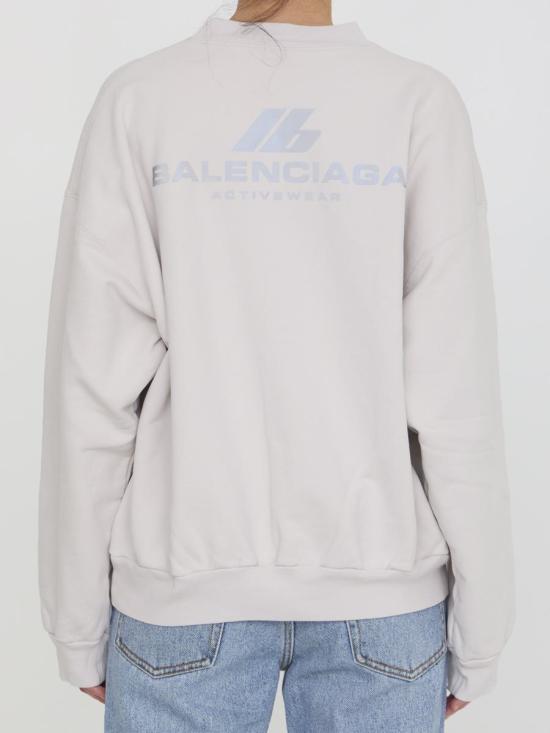 24FW 발렌시아가 스웨터 5162771 697869 TQVT8 9016 WHITE - BALENCIAGA